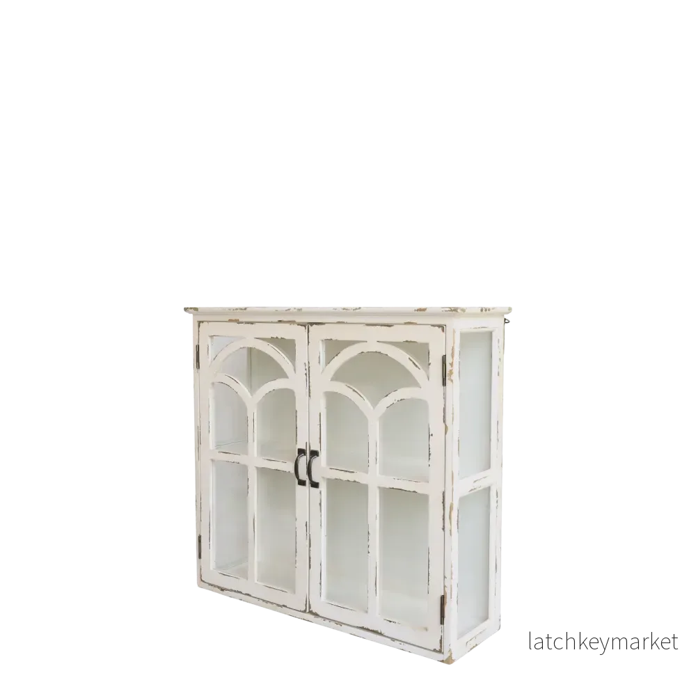 Chic Antique Väggskåp H62/L70/B20 cm antik creme