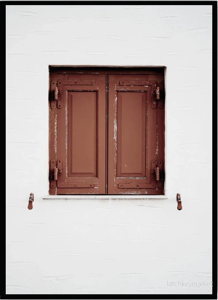 Poster Red window Poster Red window