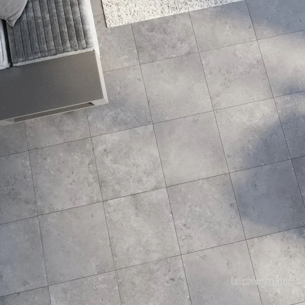Slite Mörkgrå Klinker 60x60 - Bild 3