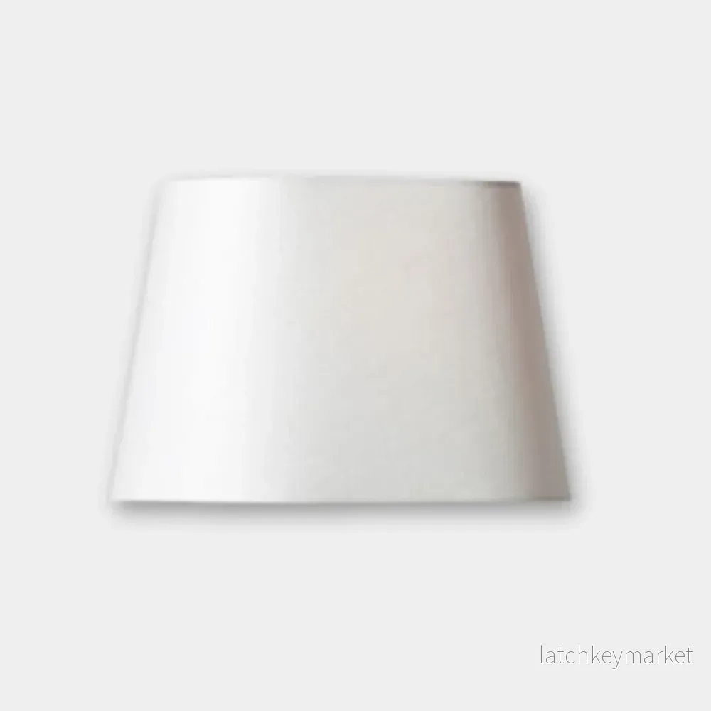 Lampskärm Basic oval Vit D23 cm Lampskärm Basic oval Vit D23 cm