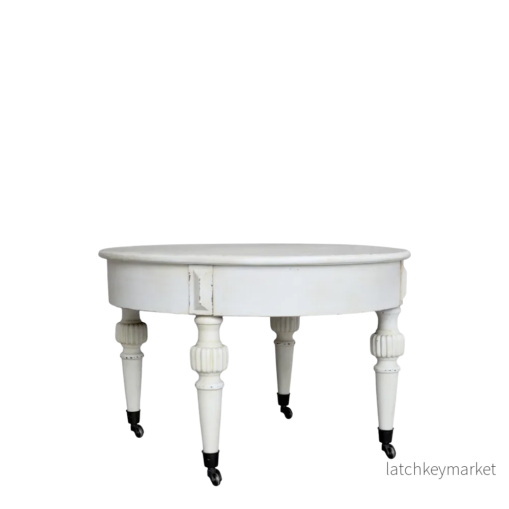 Chic Antique Soffbord Marie Antoinette m. hjul antik creme Chic Antique Soffbord Marie Antoinette m. hjul antik creme