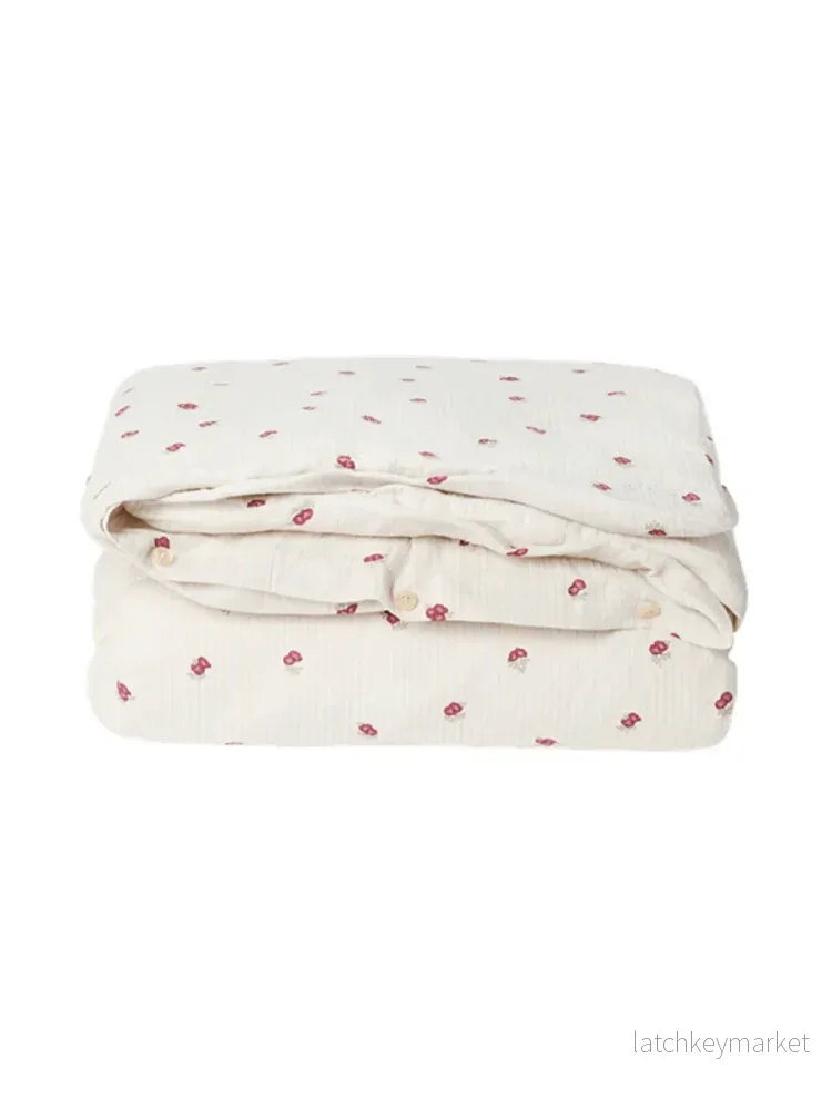 Muslin Påslakan, Rosehip, 150x210 cm