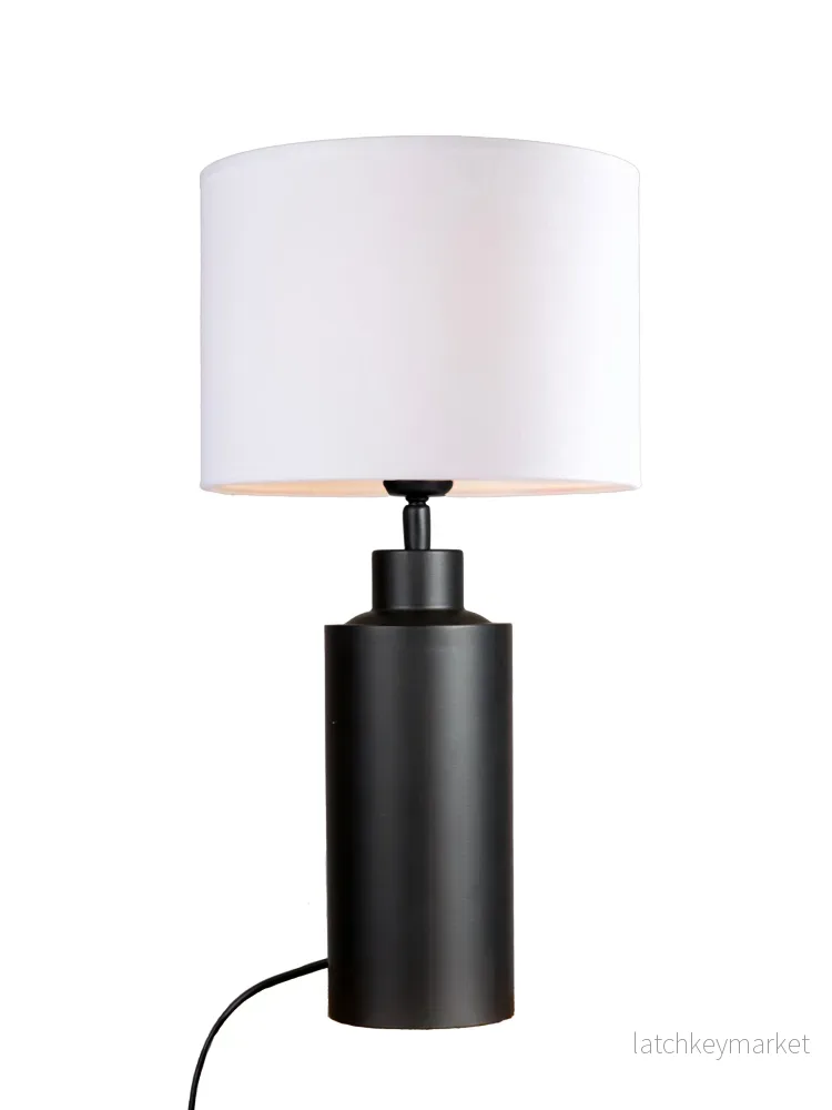 Bordslampa Solo 55 cm Svart/Vit - Bild 2