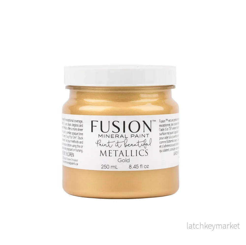 Fusion Mineral Paint Metallics Gold - Bild 2