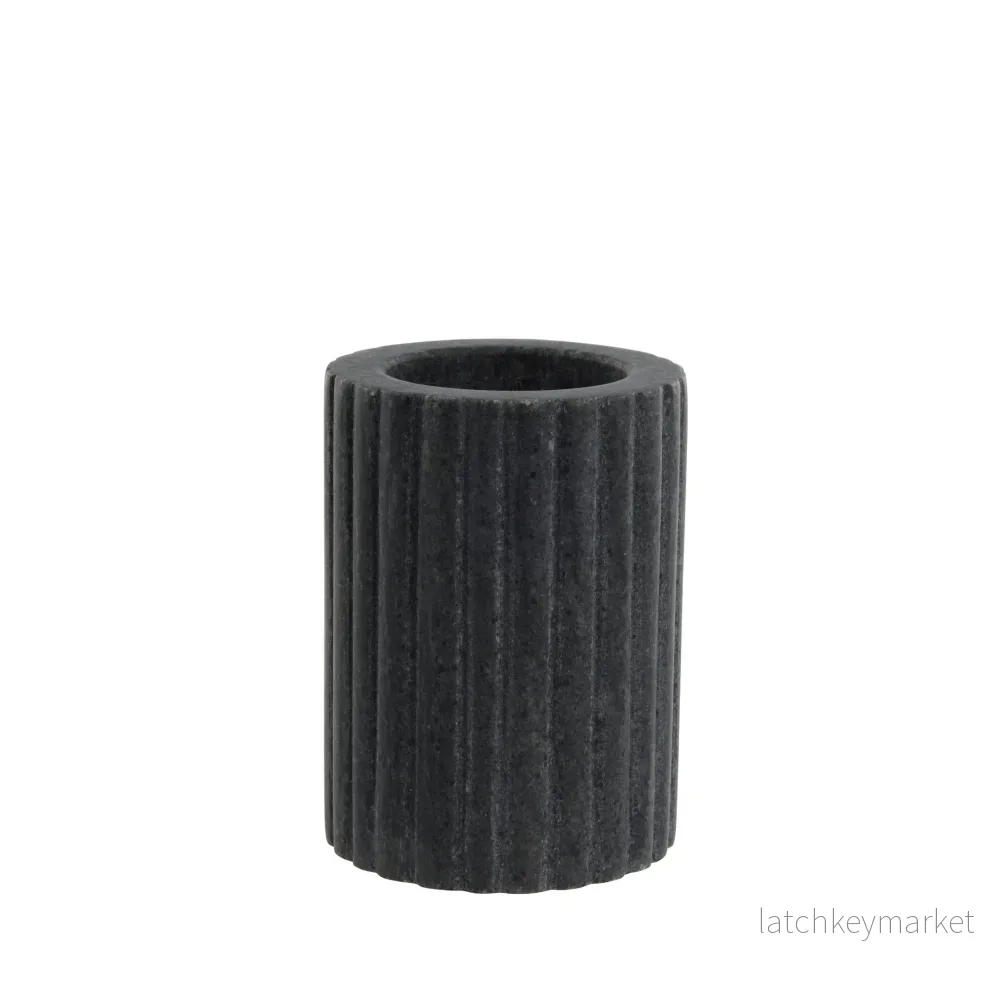 Eliana tandmugg H10,5 cm. svart marmor Eliana tandmugg H10,5 cm. svart marmor