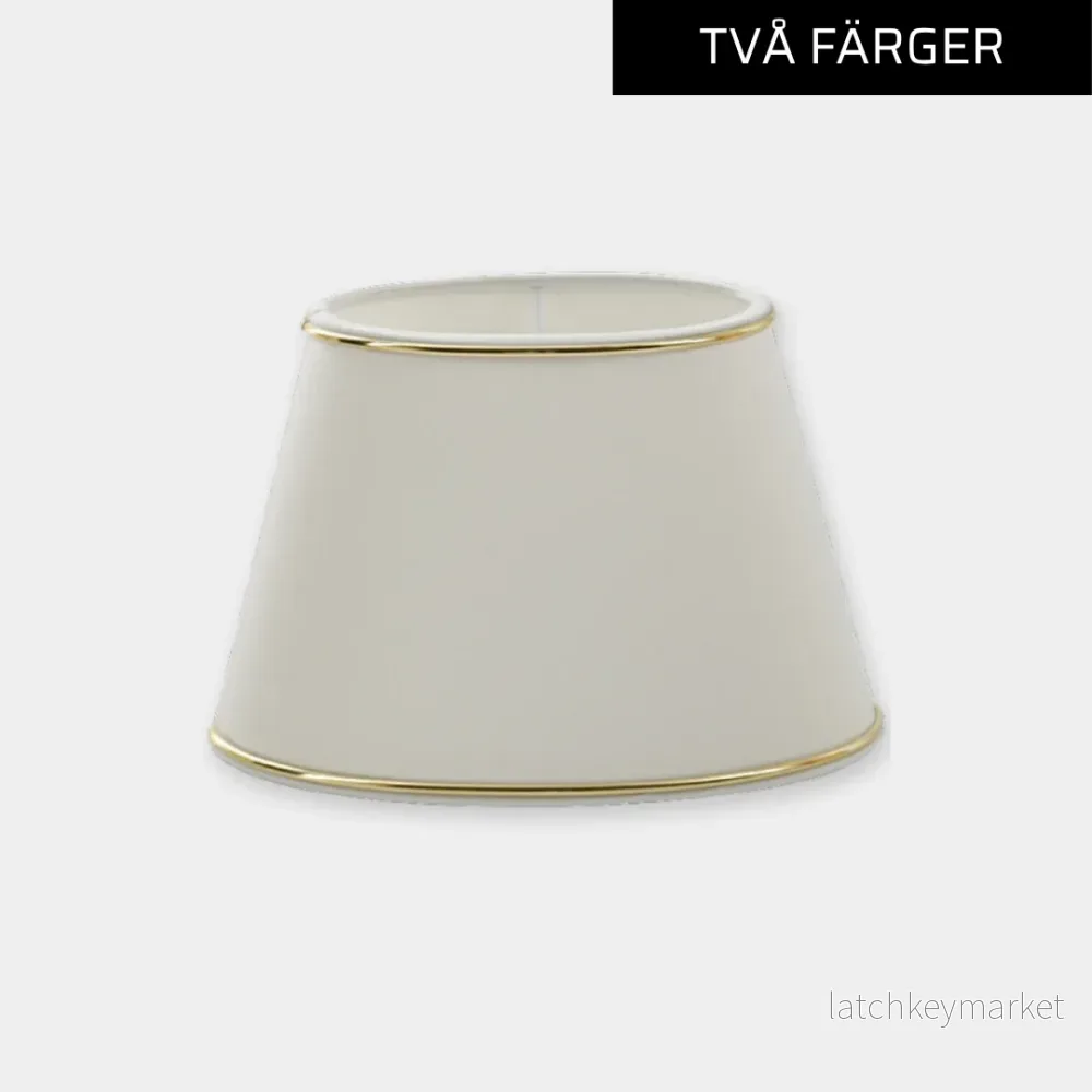 Lampskärm Chintz Oval D33 cm