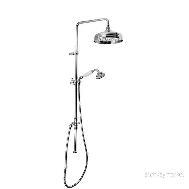 Duschset Maxima Colonial 30056 Krom Med Förlängningsrör Duschset Maxima Colonial 30056 Krom Med Förlängningsrör