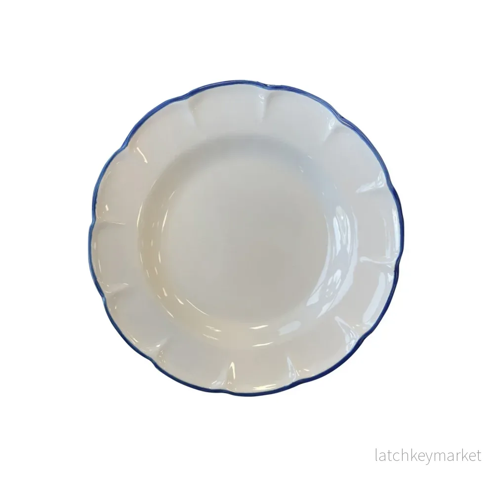 Little Plate Light Blue Line Little Plate Light Blue Line