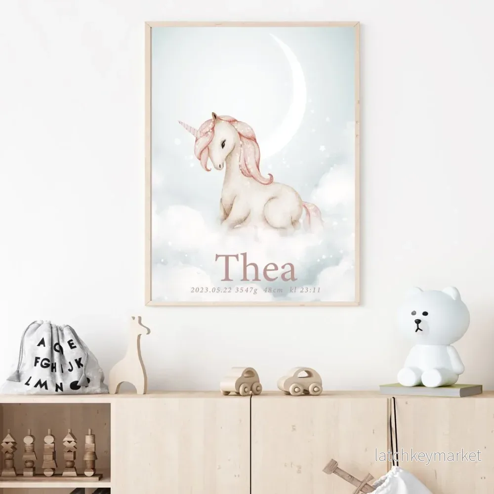 Namntavla Unicorn - Bild 2