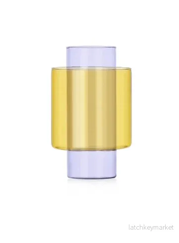 Vase Boreale Yellow & Purple Vase Boreale Yellow & Purple