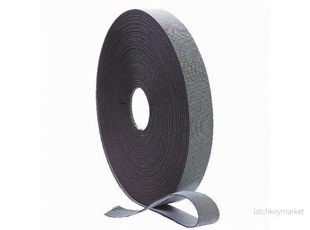 Elastrong elastisk sadelgjord, 60 mm sits, svart