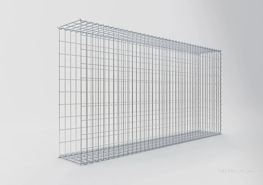 Extra gabion typ 2 200 cm x 100 cm x 30 cm (L x H x D), maskstorlek 5 cm x 10 cm, spiral - Bild 2