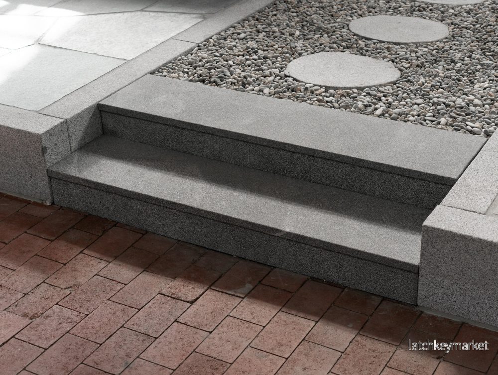 Trappbeklädnad Plansteg Grafitgrå 1500x350x30 - Bild 3