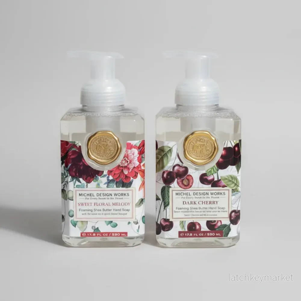 Skumtvål Pressed Flowers & Royal Rose – MICHEL DESIGN WORKS (2-pack) Skumtvål Pressed Flowers & Royal Rose – MICHEL DESIGN WORKS (2-pack)