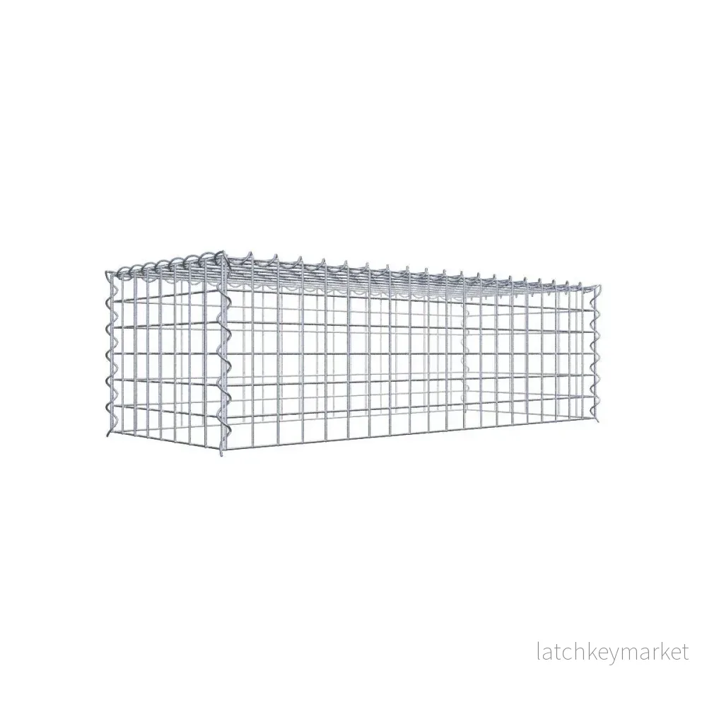 Extra gabion typ 3 100 cm x 30 cm x 40 cm (L x H x D), maskstorlek 5 cm x 5 cm, spiral Extra gabion typ 3 100 cm x 30 cm x 40 cm (L x H x D), maskstorlek 5 cm x 5 cm, spiral