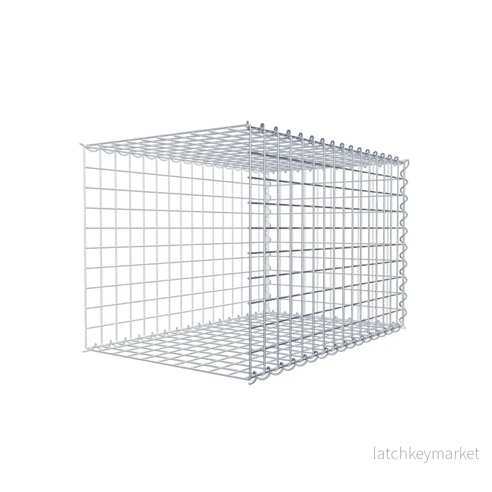 Extra gabion typ 2 80 cm x 50 cm x 50 cm (L x H x D), maskstorlek 5 cm x 5 cm, spiral - Bild 3