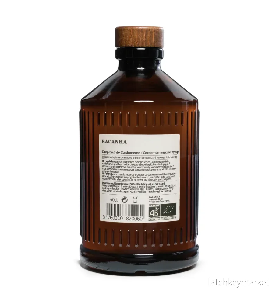 Ekologisk Rå Kardemummasirap - 400ml - Bild 2