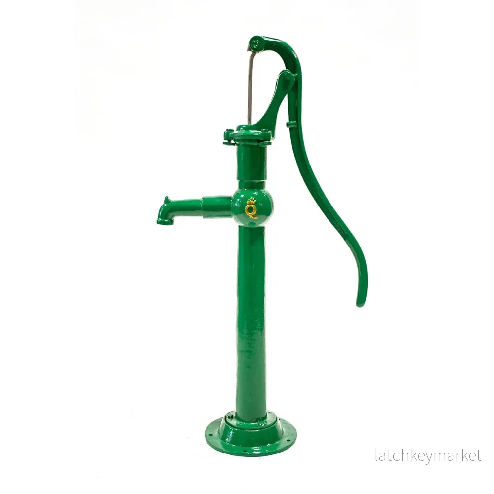 Gårdspump Grön manuell pump Gårdspump Grön manuell pump