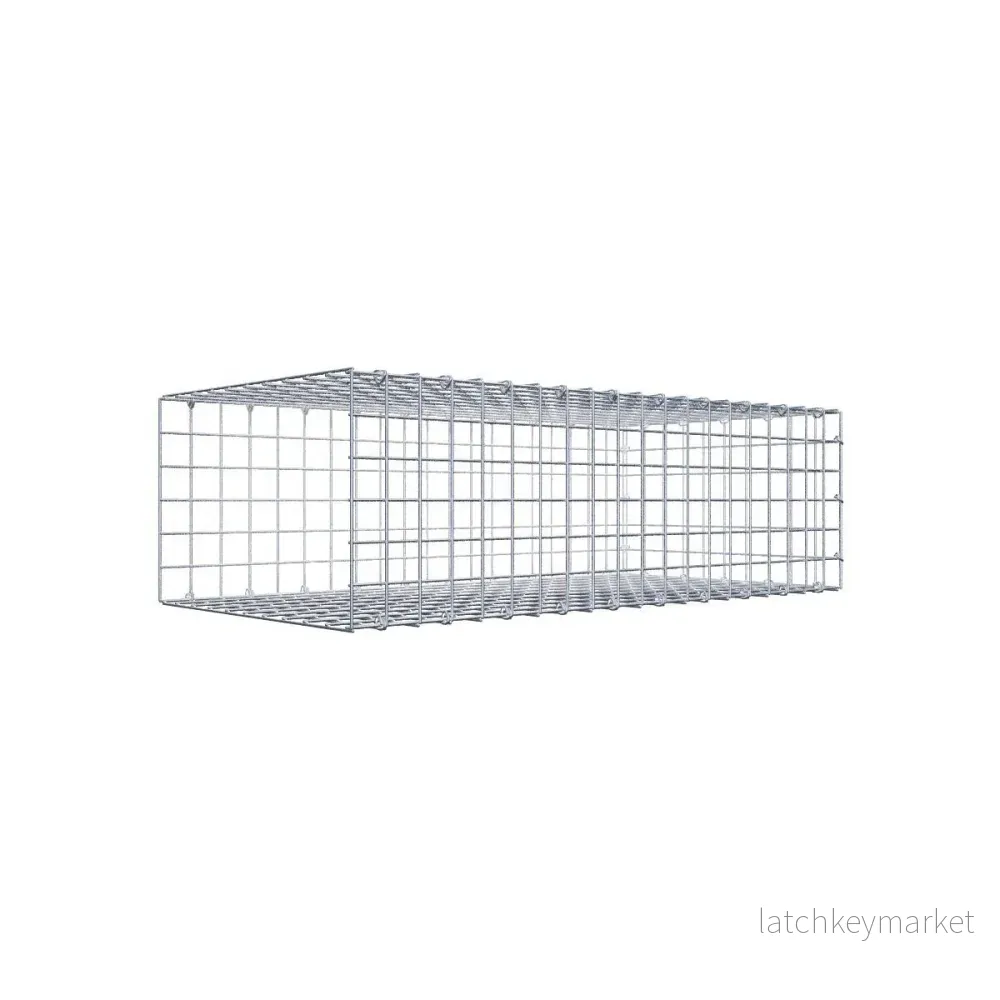 Fästbar gabion typ 2 100 cm x 30 cm x 50 cm (L x H x D), maskstorlek 5 cm x 5 cm, C-ring Fästbar gabion typ 2 100 cm x 30 cm x 50 cm (L x H x D), maskstorlek 5 cm x 5 cm, C-ring