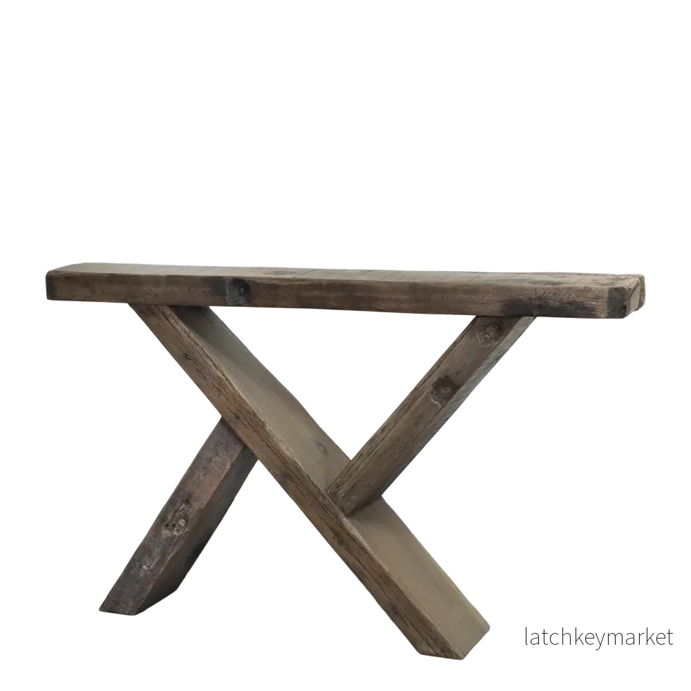 Chic Antique Avlastningsbord H77/L122/B22 cm natur Chic Antique Avlastningsbord H77/L122/B22 cm natur