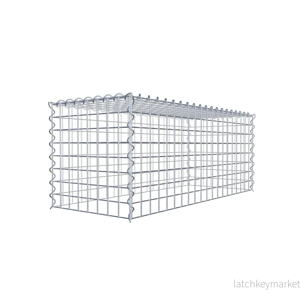 Extra gabion typ 3 100 cm x 40 cm x 40 cm (L x H x D), maskstorlek 5 cm x 5 cm, spiral - Bild 3
