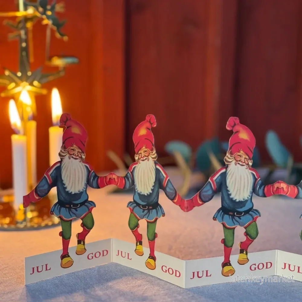Pappersrad Tomte God Jul - Bild 3