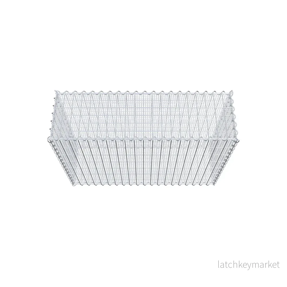 Sandgabion 100 cm x 70 cm x 30 cm (L x H x D), maskstorlek 5 cm x 10 cm, spiral - Bild 3