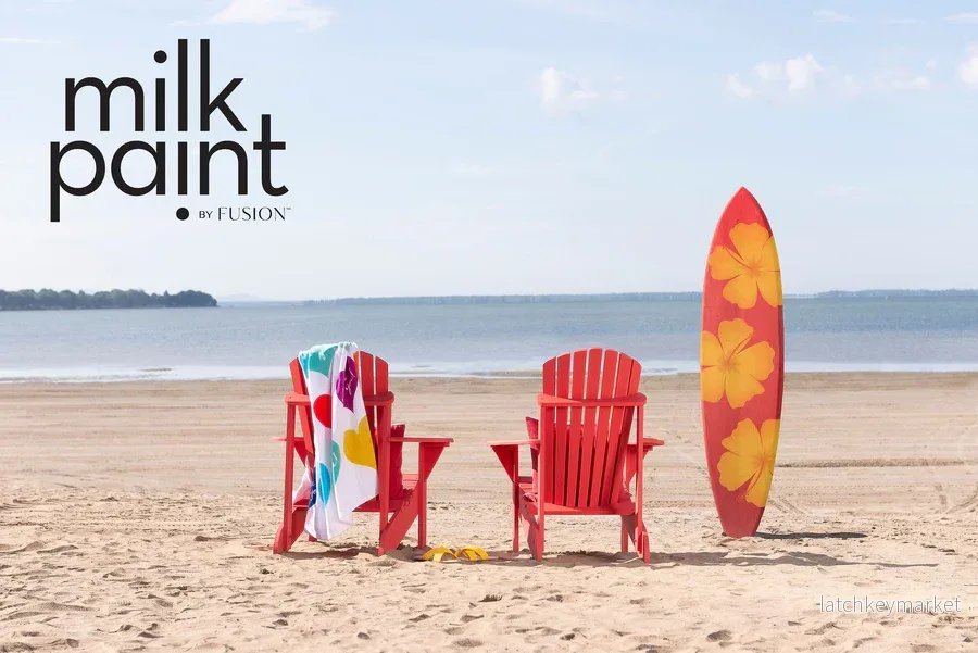 Milk paint Hawaiian Hibiskus- Milk Paint by Fusion - Bild 3