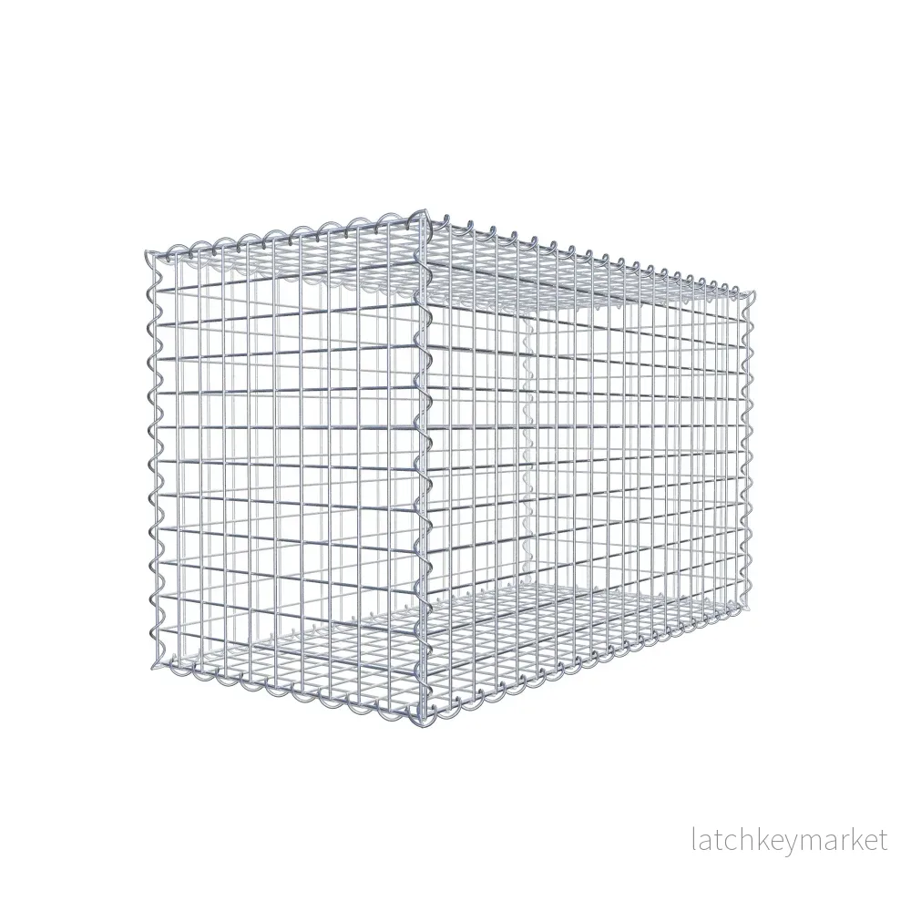 Gabion 100 cm x 60 cm x 50 cm (L x H x D), maskstorlek 5 cm x 5 cm, spiral Gabion 100 cm x 60 cm x 50 cm (L x H x D), maskstorlek 5 cm x 5 cm, spiral