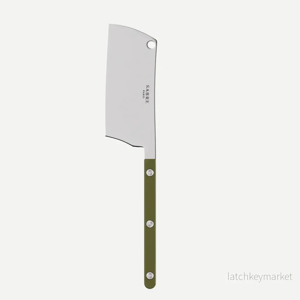 Sabre Paris Cheese Cleaver Fern Green Sabre Paris Cheese Cleaver Fern Green