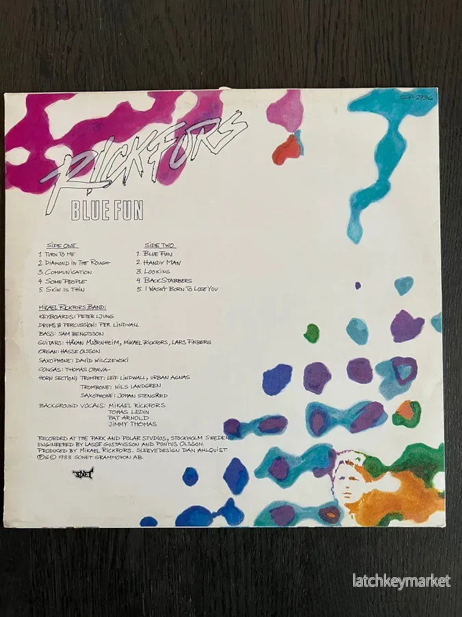 Mikael Rickfors - Blue Fun 1983 - Outlet - Bild 2