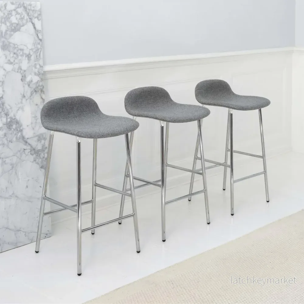 Form Barstool 65 cm Steel - Bild 3