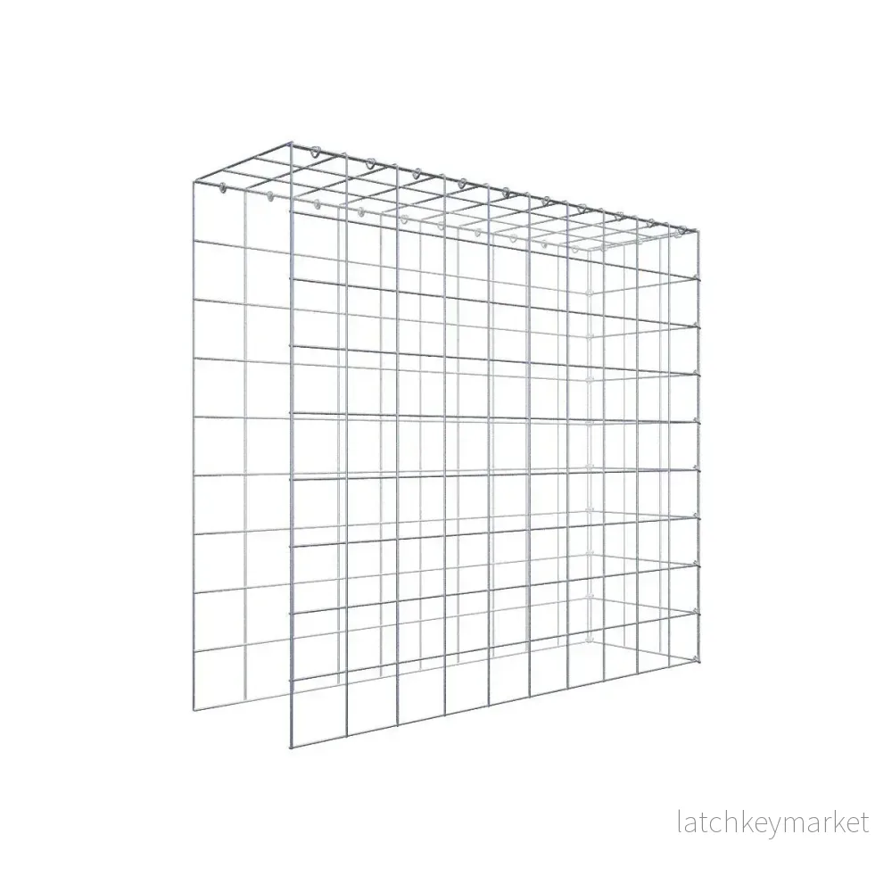 Extra gabion typ 4 100 cm x 90 cm x 30 cm (L x H x D), maskstorlek 10 cm x 10 cm, C-ring Extra gabion typ 4 100 cm x 90 cm x 30 cm (L x H x D), maskstorlek 10 cm x 10 cm, C-ring