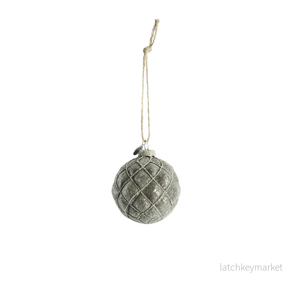 Norille julkula 9 cm mørkegrå