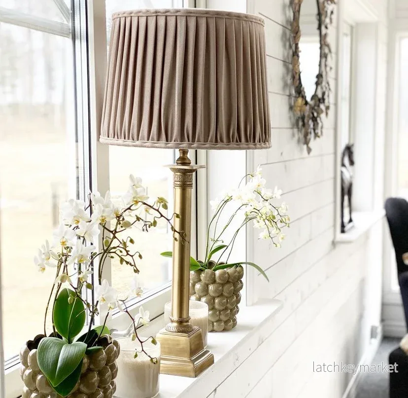 Lampskärm Anastacia, Sand