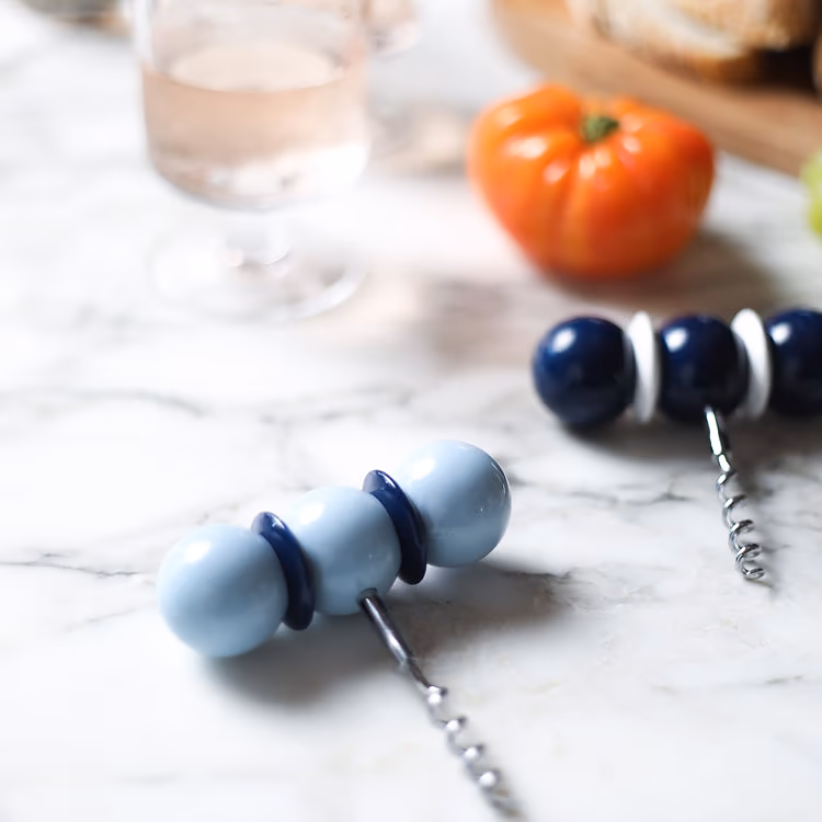 Bobbin Corkscrew Pale Denim & Navy - Bild 2