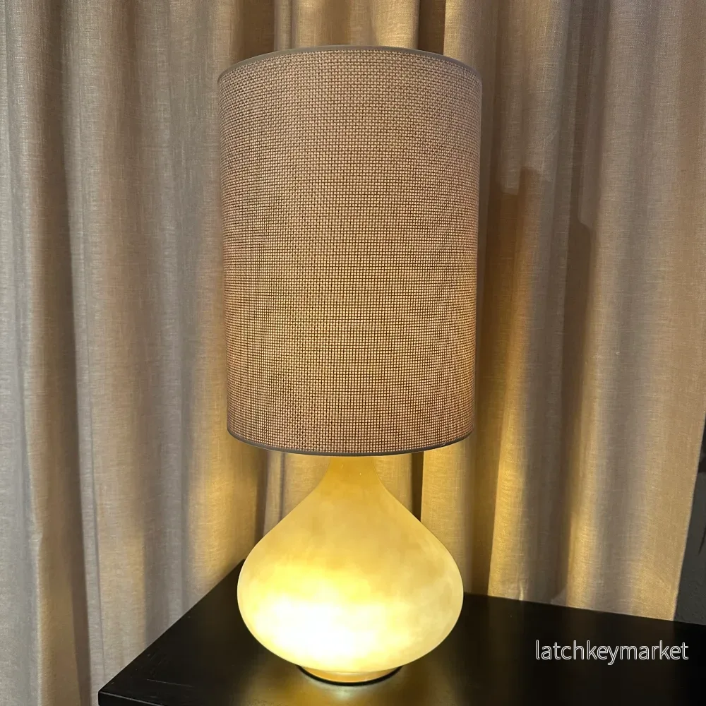 Lampa Flavia Large Sand Cindy Gris Piedra - Bild 2
