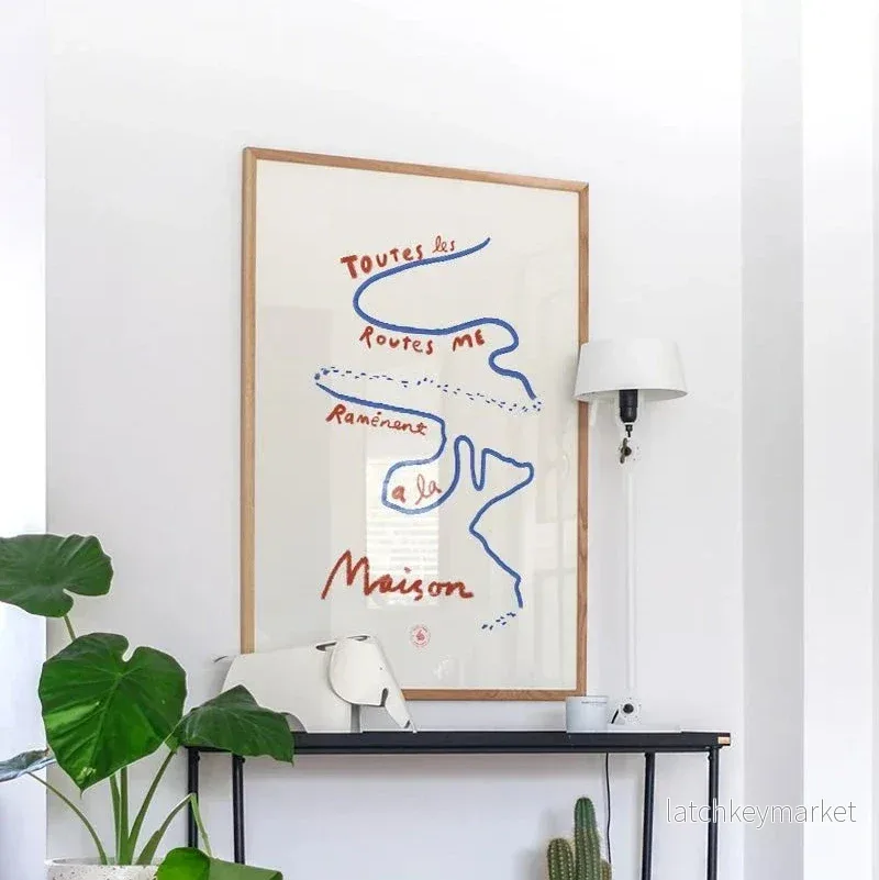 Poster Toutes Les Routes Poster Toutes Les Routes