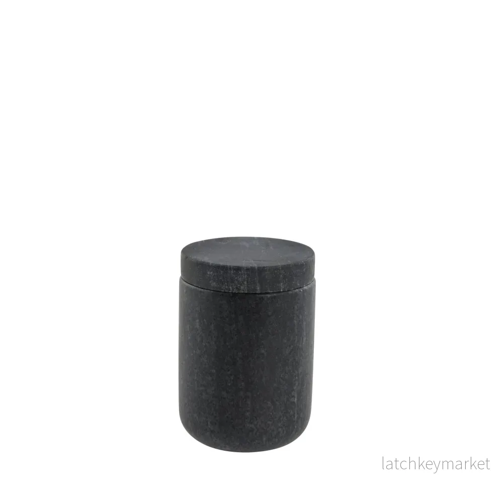 Ellia krukka H9 cm. svart marmor Ellia krukka H9 cm. svart marmor
