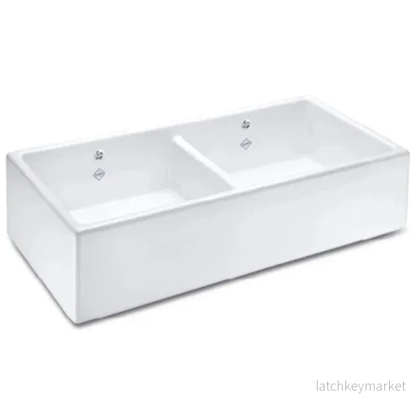 Dubbel diskho i porslin Shaws Classic Shaker 800