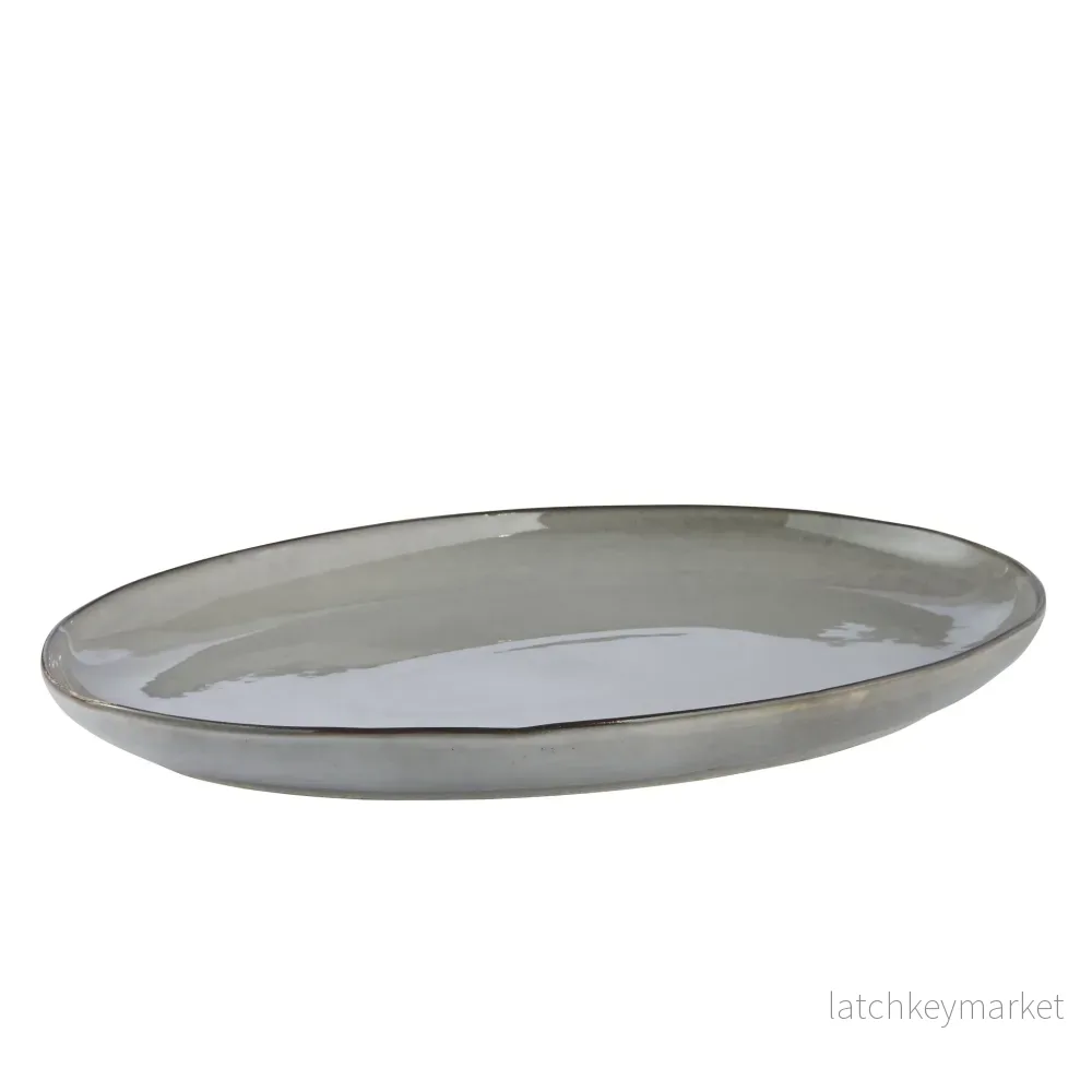 Amera bricka H3,5 Ø cm. grå Amera bricka H3,5 Ø cm. grå