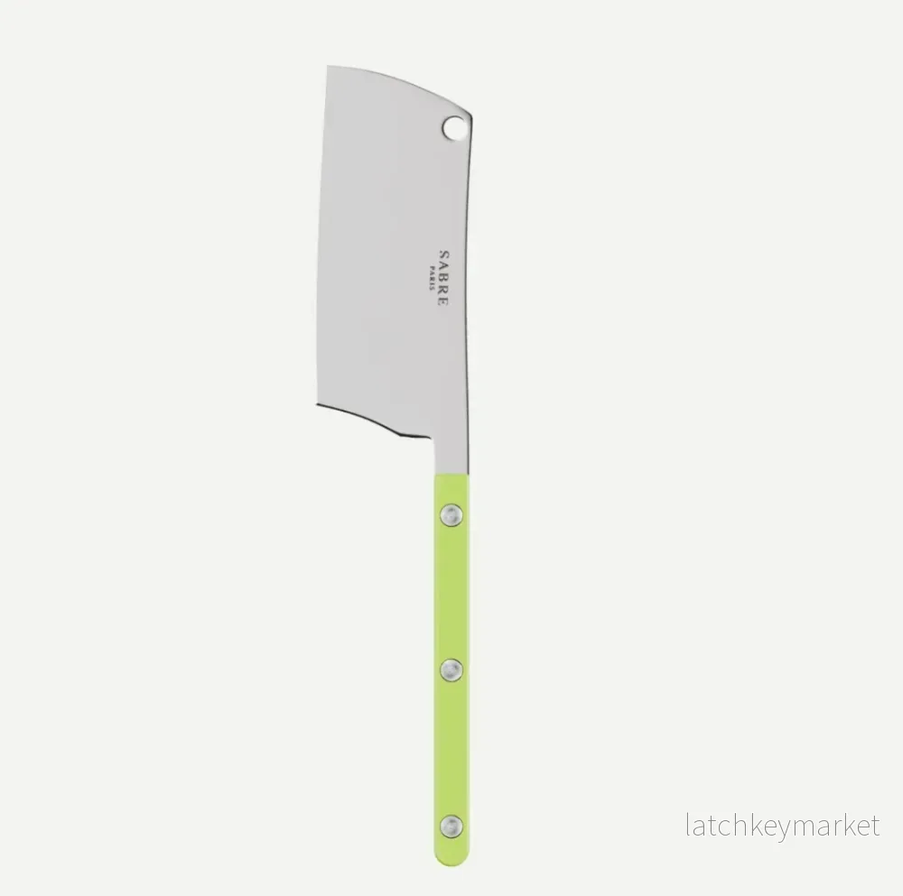 Sabre Paris Cheese Cleaver Lime Sabre Paris Cheese Cleaver Lime