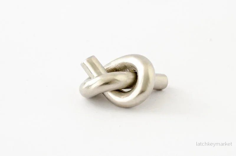 Knot 35 - borstad eller polerad nickel - Bild 2