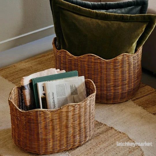 Lola Oval Basket Set of 2 Lola Oval Basket Set of 2