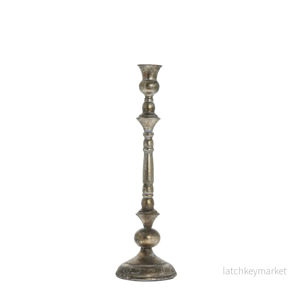 Misella ljushållare H42,5 cm. antikt silver Misella ljushållare H42,5 cm. antikt silver