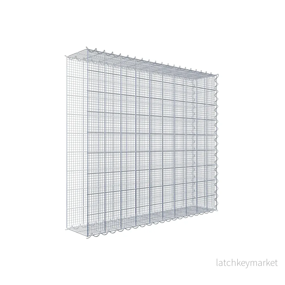 Sandodlingsgabion typ 2 100 cm x 90 cm x 20 cm (L x H x D), maskstorlek 10 cm x 10 cm, spiral Sandodlingsgabion typ 2 100 cm x 90 cm x 20 cm (L x H x D), maskstorlek 10 cm x 10 cm, spiral