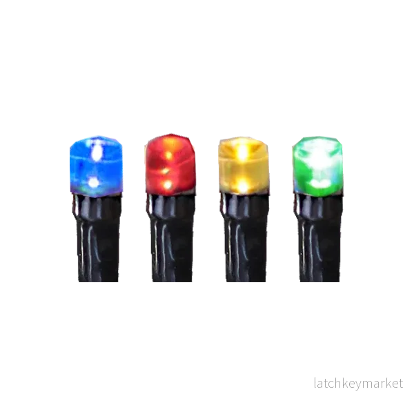 Ljusnät Utomhus EL Serie LED Multi 90 ljus 200cm REA - Bild 2