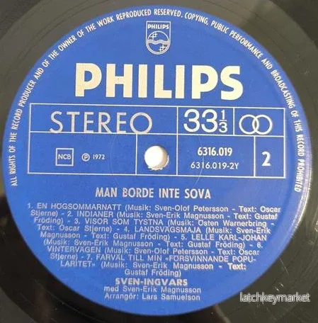 Sven‑Ingvars – Man borde inte sova (Philips) - Bild 3