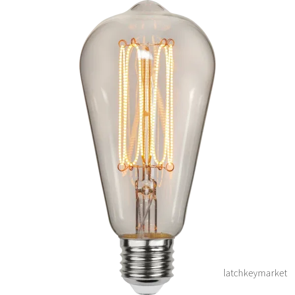 LED-lampa E27 ST64 DecoLED Grace clear - Bild 2