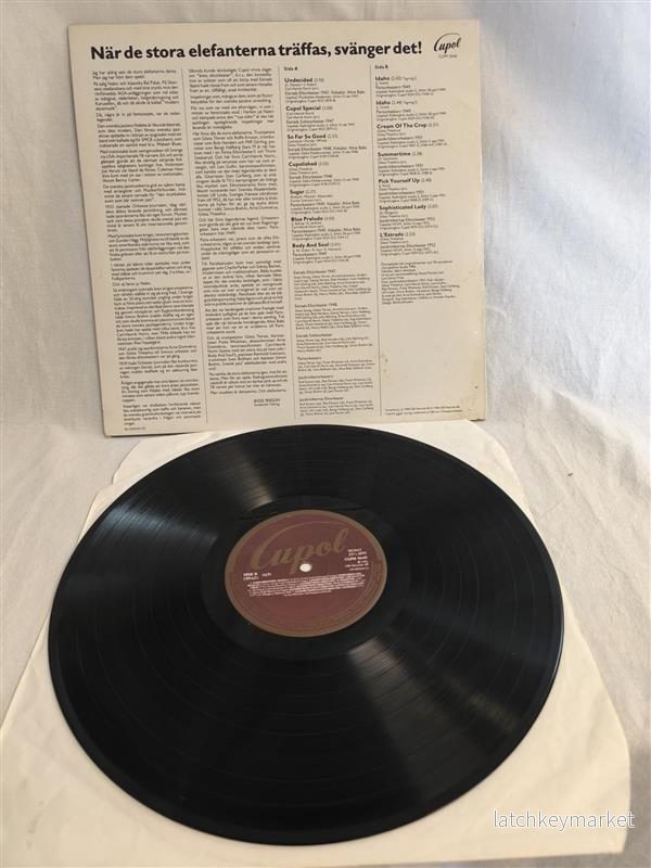 Parisorkestern 1949 – Estrads orkestrar – Jazzkonstnärernas elitorkester (Vinyl, Cupol) - Bild 3
